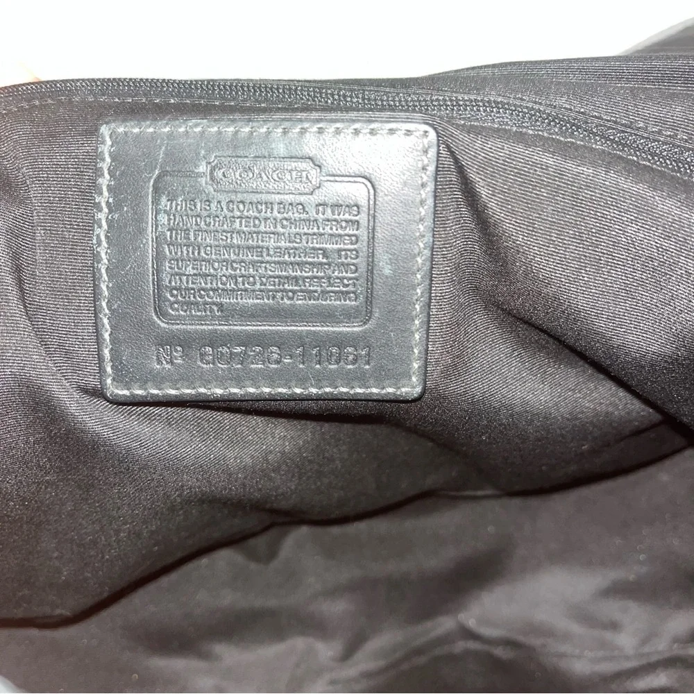 Coach Vintage Satchel With Gold Hardware - Picture 10 of 10